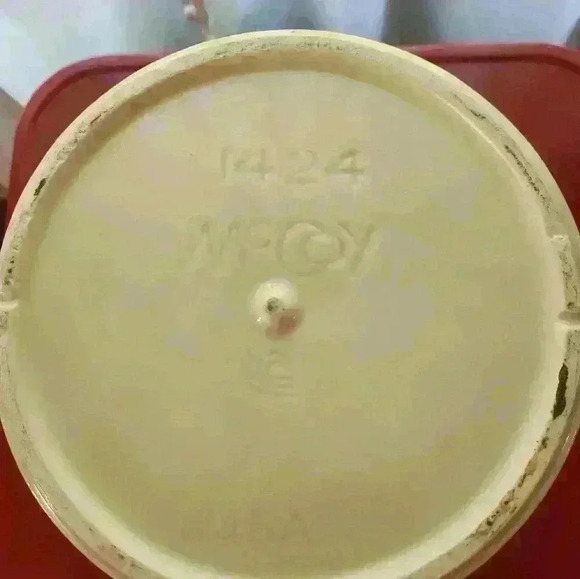 McCoy 1424 crock cookie jar - Picture 4 of 4